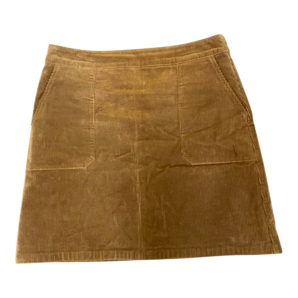 Boden Womens Leonie Brown Corduroy Skirt Size 10R Preppy Casual Fall Style - Picture 2 of 7